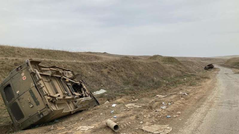 Haut-Karabakh: après la fin des combats, un no man’s land nommé Füzuli