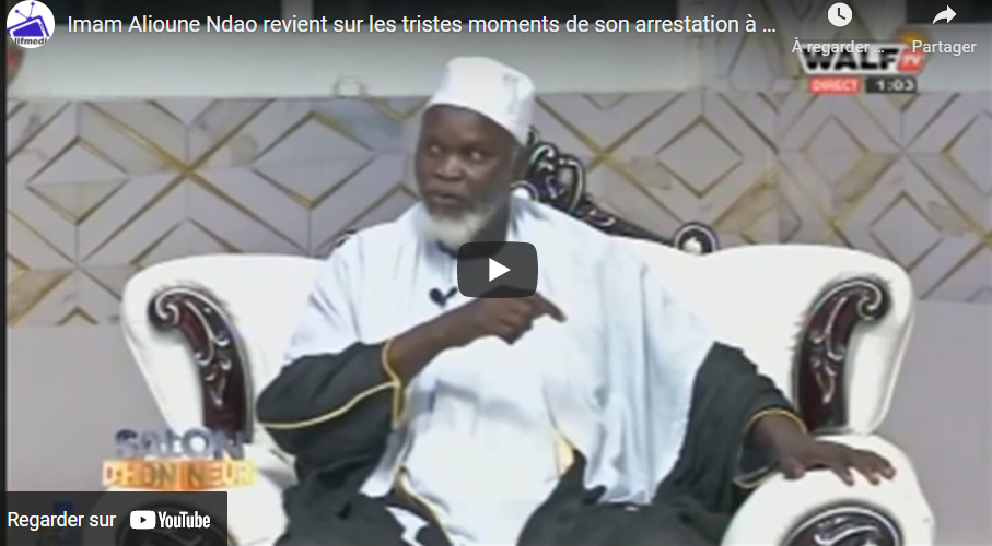 Retour sur les tristes moments de l’arrestation de Imam Alioune Ndao…