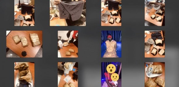 [Photos] AIBD : Une dame dissimule 825 g de cocaïne dans ses habits (Ocrtis)